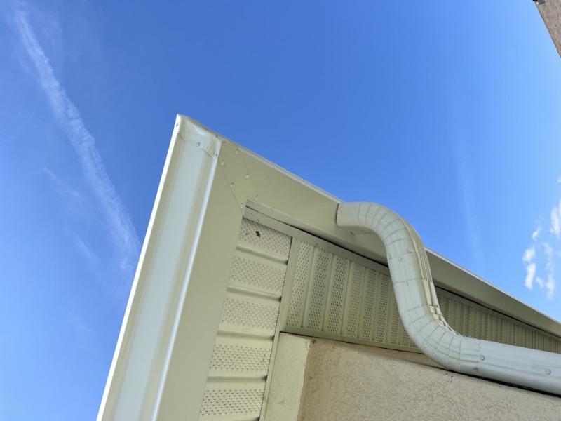 Steel gutter installation service Lakeland